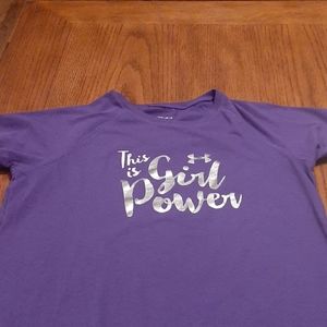Under armour girls 10 12 shirt